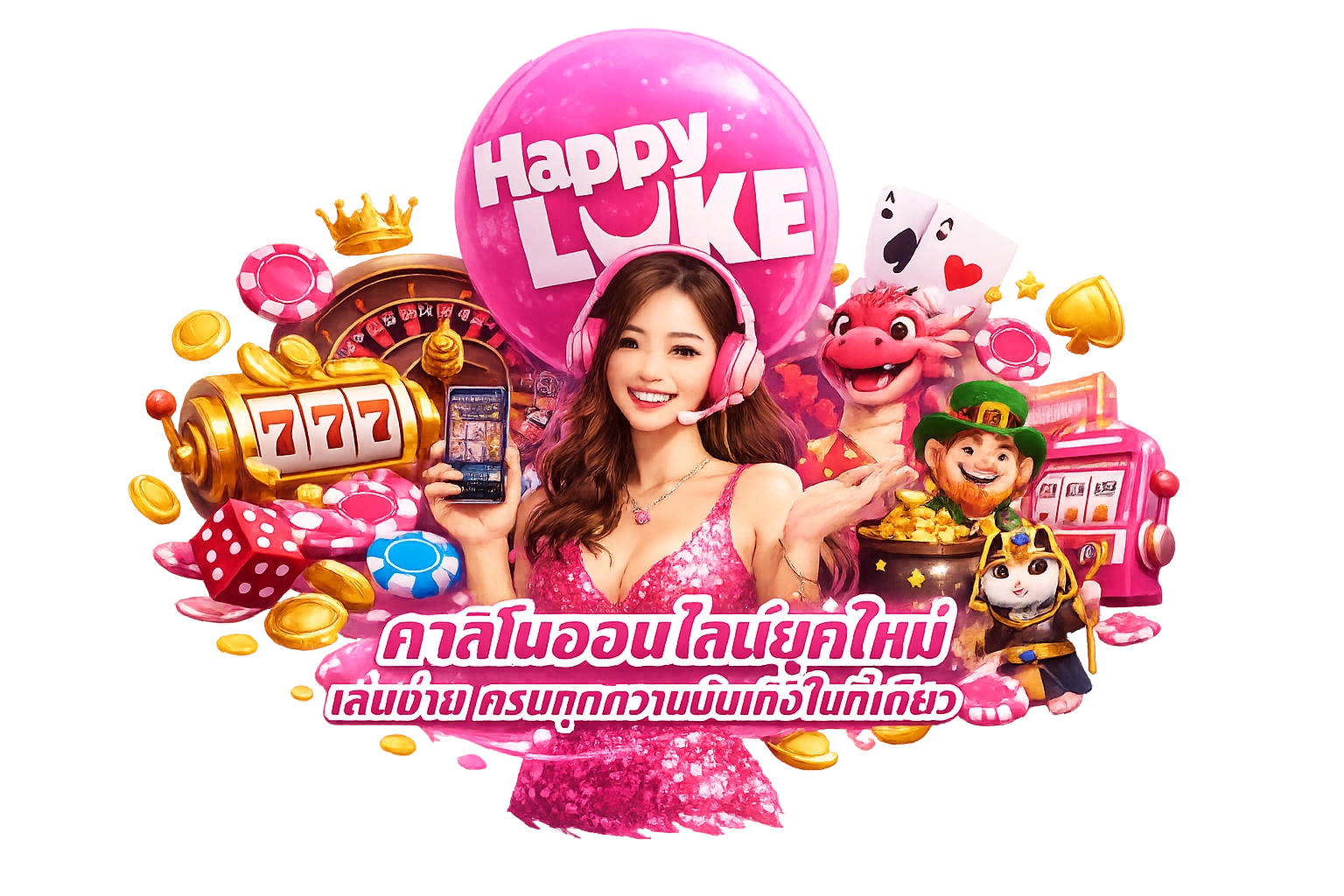 happyluke คาสิโนออนไลน์ยุคใหม่ เล่นง่าย ครบทุกความบันเทิงในที่เดียว